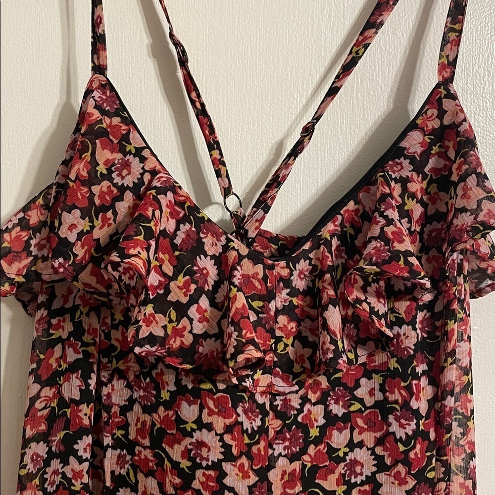 Likely Leanne Floral Chiffon Maxi Dress 4 - Picture 4 of 11